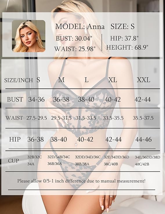Luxe Lace 2-Piece Lingerie Set